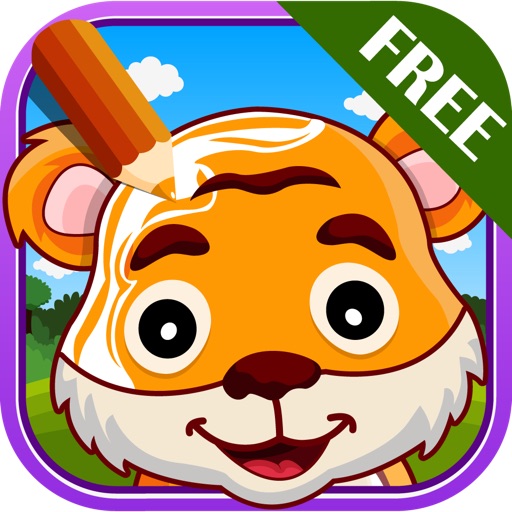 Color Me Wild - Coloring For Children Icon