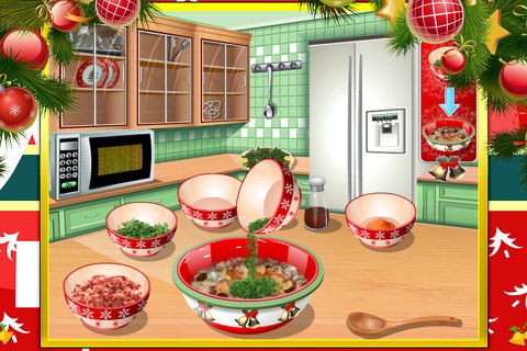 kid's cooking class-Christmas dinner screenshot 2