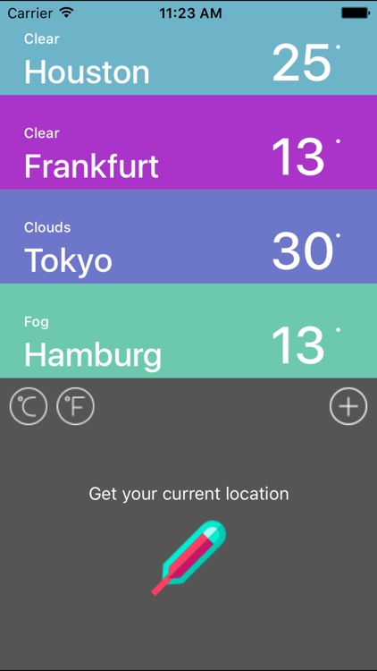 WDR - Weather app for ipad,iphone