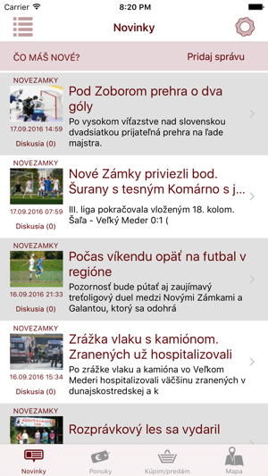 Naše Nové Zámky(圖3)-速報App