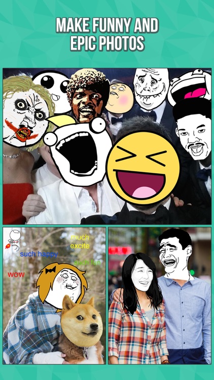 InstaRage - Photo Editor & Meme Rage Face Stickers