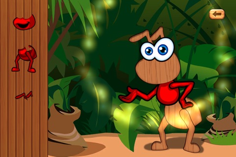 Jungle Animals Jigsaw Puzzles for preschool kids and toddlers - learn matching pieces and eye coordination screenshot 3