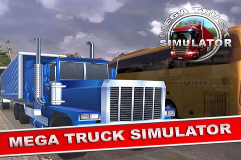 Mega Truck 3D Simulator Game screenshot 2