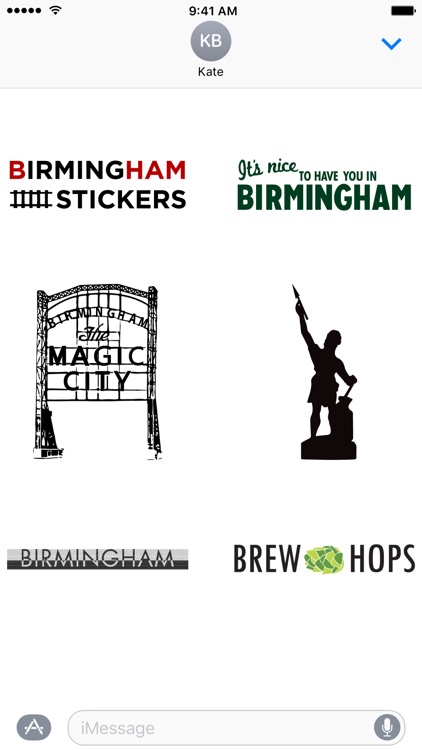 Birmingham Stickers