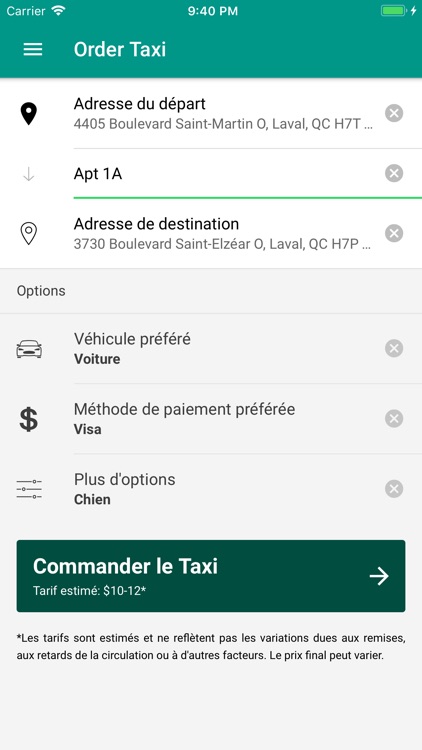 Taxi Coop Laval