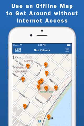 New Orleans Travel Guide & Offline Map screenshot 2