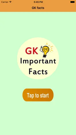 Game screenshot GK Important Facts mod apk