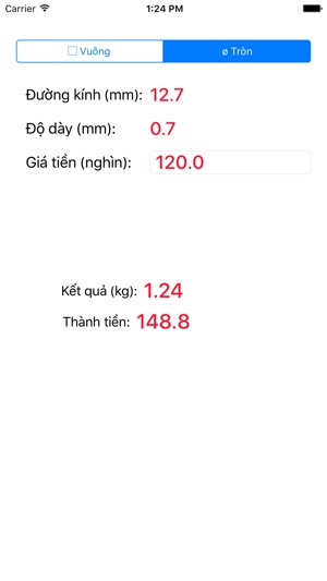 Bảng quy cách chuẩn trọng lượng của thép(圖1)-速報App