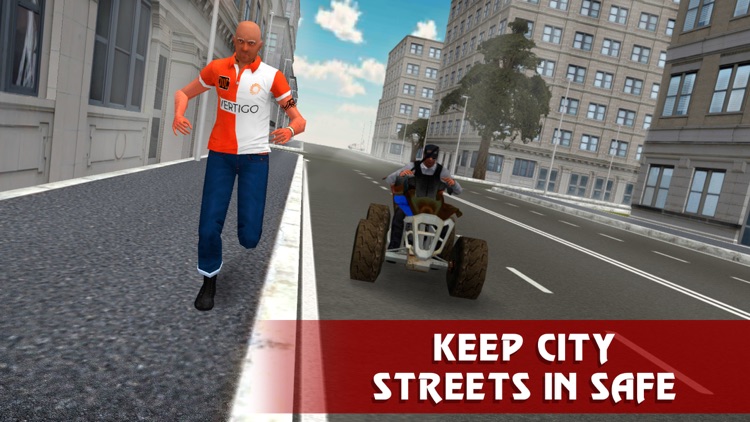 Police ATV Simulator: City Quad Bike Racing Full
