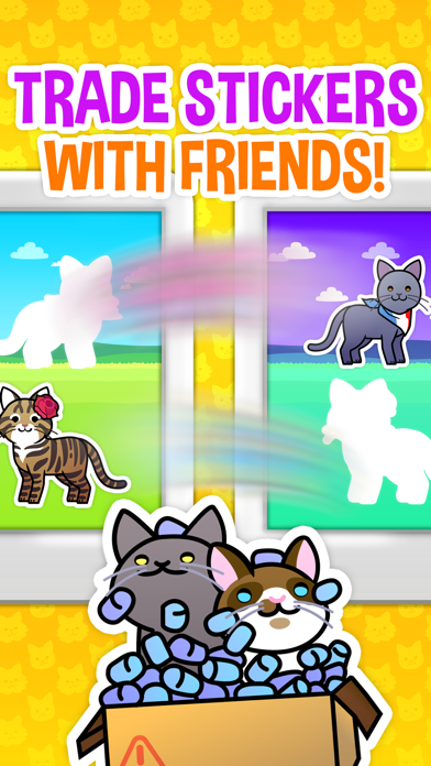 My Cat Album - Virtual Pet Sticker Book Game Screenshot 3