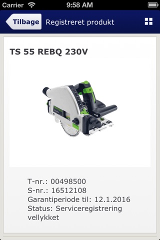 Festool screenshot 4