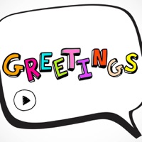 Animated Greetings Wishes Card