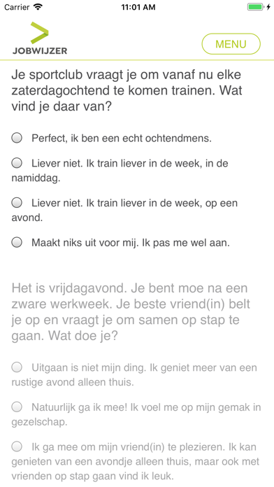 Jobwijzer screenshot 2