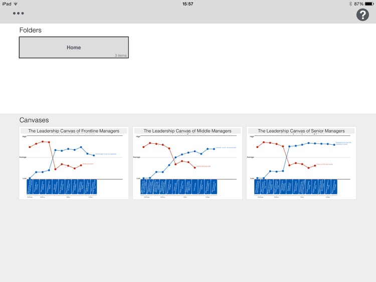 Blue Ocean Leadership - Leadership Canvas screenshot-4