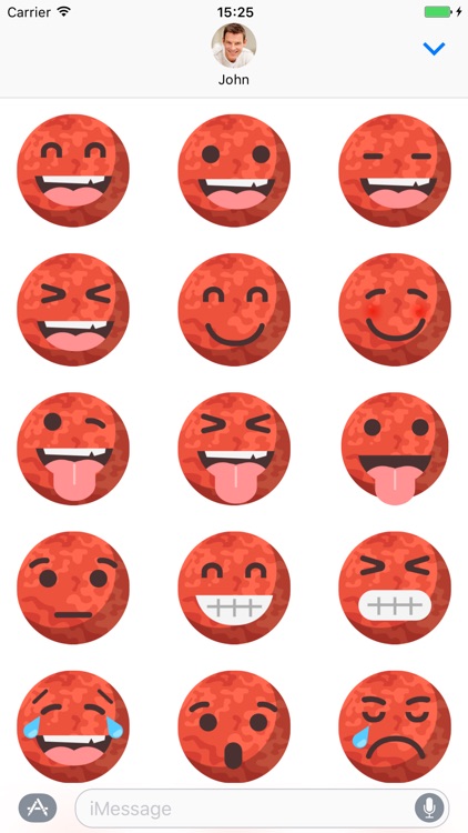 Fly to Mars! - Stickers for iMessage screenshot-3