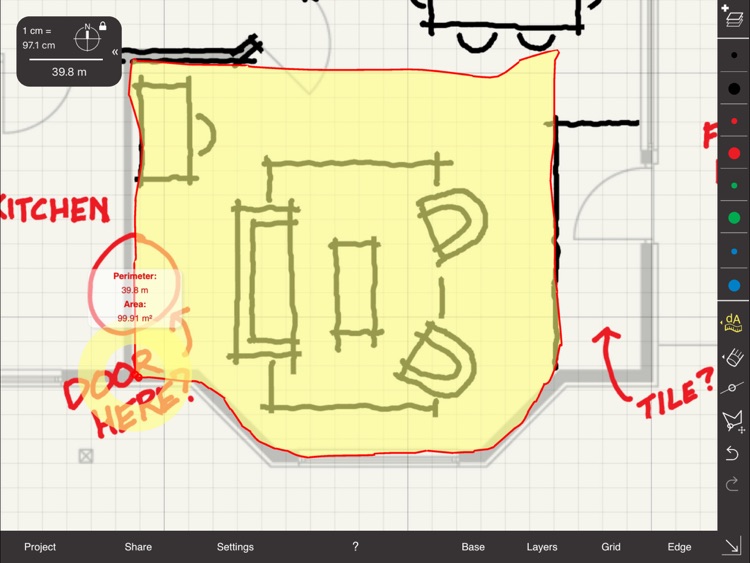 Arrette Scale – Sketch and draft architecture screenshot-3