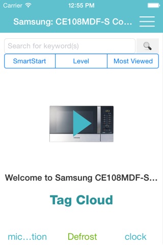 Showhow2 for Samsung CE108MDF-S Microwave screenshot 2