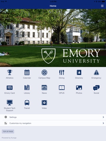 Emory Mobile screenshot 2