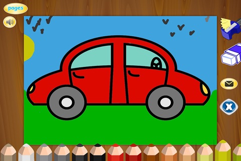 Toys Coloring Book For Kids : Cars And Vehicles screenshot 2
