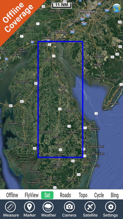 Delaware Lakes HD GPS Map Navigator screenshot-4