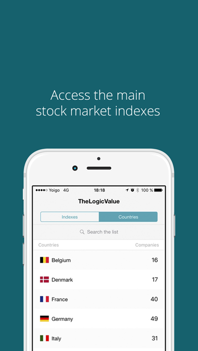 How to cancel & delete Stock Valuation TheLogicValue from iphone & ipad 1