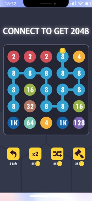 2 for 2 Dots Connect 2048(圖1)-速報App