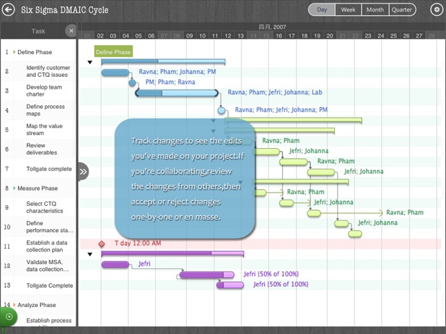 Project Gantt Charts Schedule(圖5)-速報App