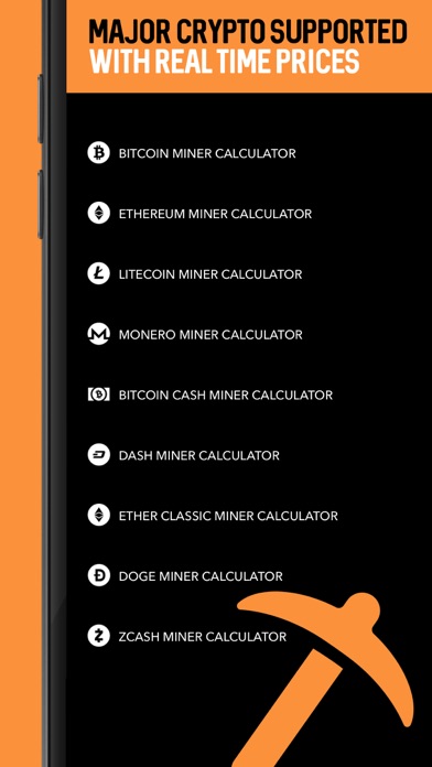 Bitcoin Miner Calculator App screenshot 2