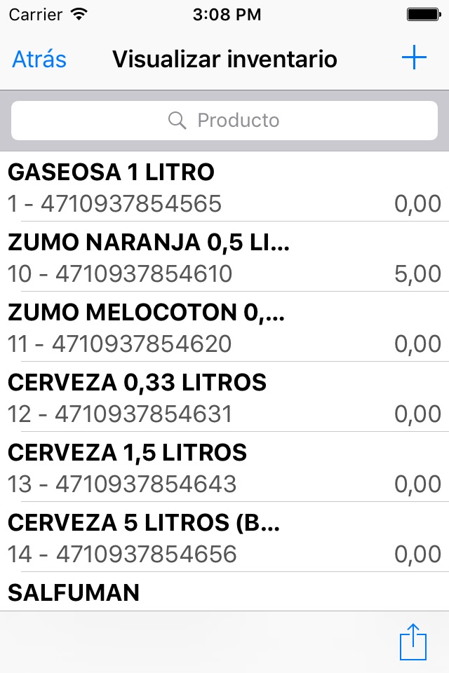 Simple Inventario screenshot 2