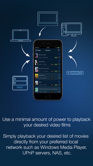 MCPlayer Pro wireless UPnP video player for iPhone, stream m(圖2)-速報App