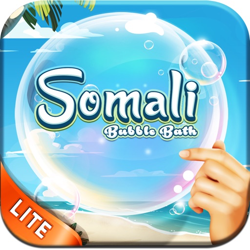 Somali Bubble Bath Free : Learn Somali and Pop Bubbles icon