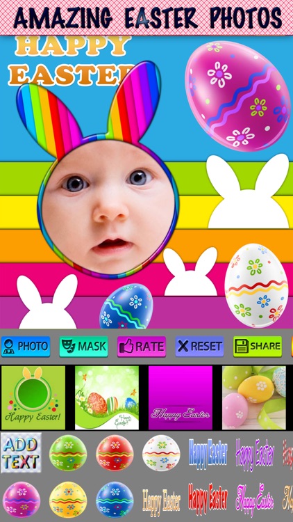 Easter Photo Frames and Masks