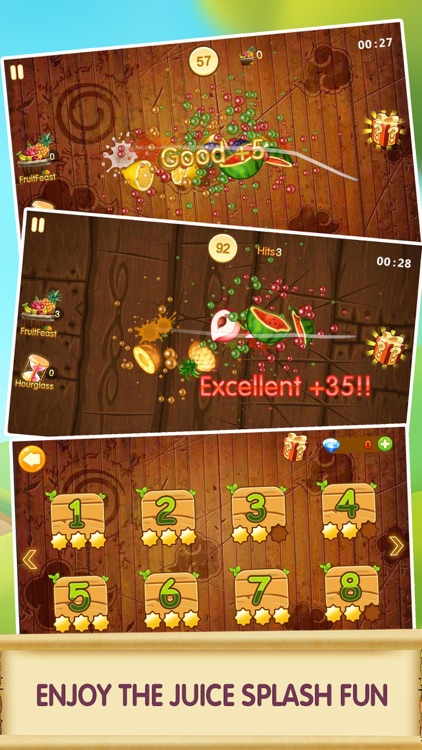 Fruit Juice Splash Game