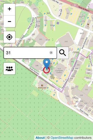 CERNmap screenshot 3