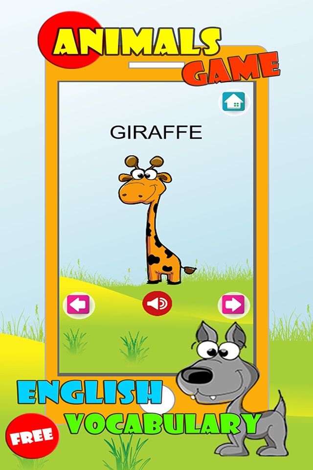 Animals Word Matching Games For Kids screenshot 4