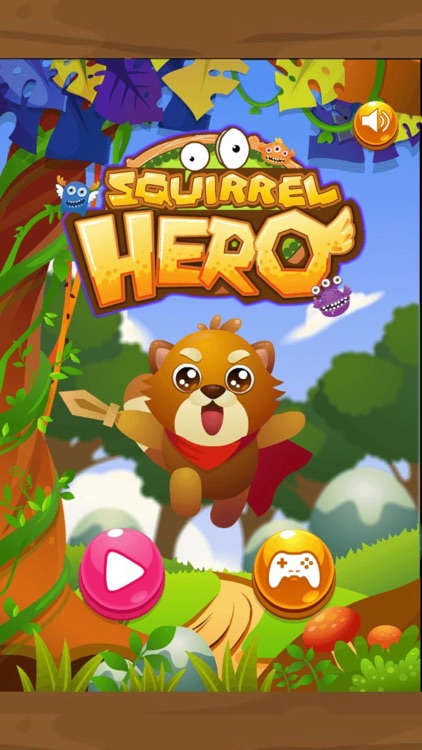 The squirrel hero-action games screenshot-4