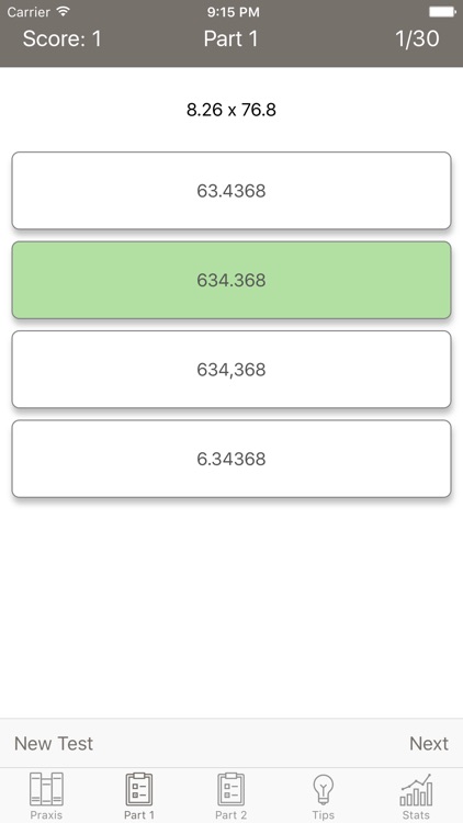 Praxis Math Tests