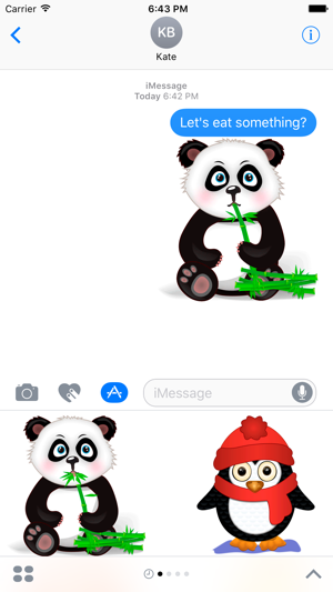 Funny zoo - cute stickers with animated animals(圖4)-速報App