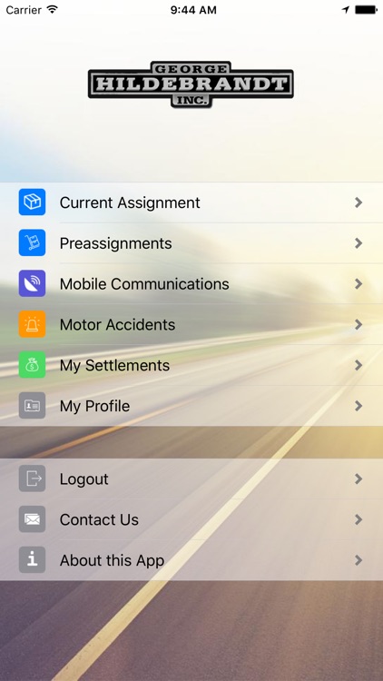 George Hildebrandt, Inc. Mobile Driver App