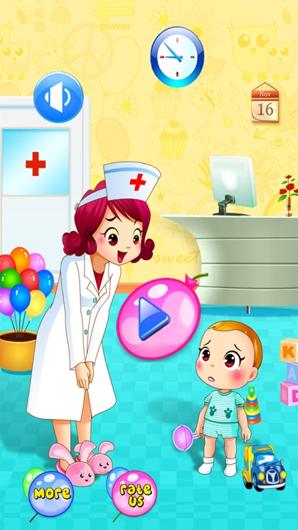 Baby Doctor Dentist Salon Games for Kids Free screenshot-4