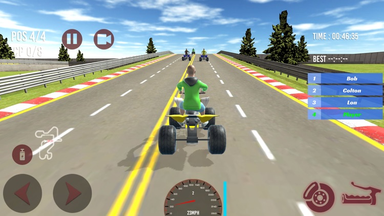 Super ATV Quad bike racing 3D