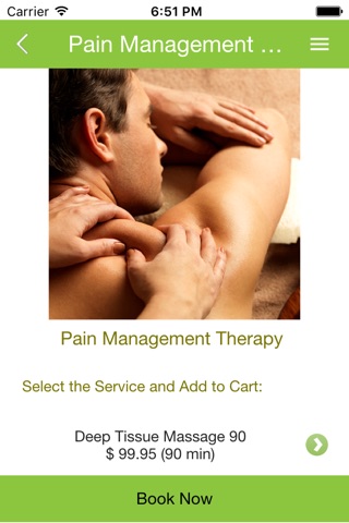Massage Green Spa - Appointment Setter screenshot 3