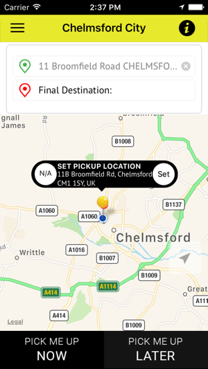 Chelmsford City Taxis(圖1)-速報App