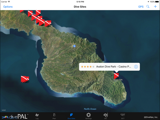 divePAL Plan, Analyze and Log Dives screenshot