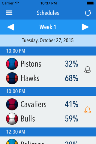 USA Basketball Scores -Predictor Free Edition screenshot 2