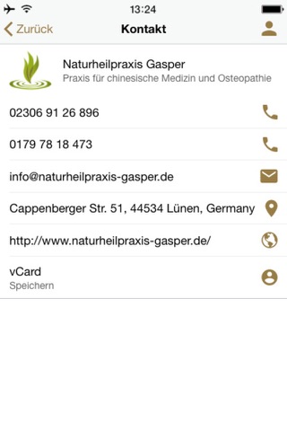 Naturheilpraxis Gasper screenshot 2