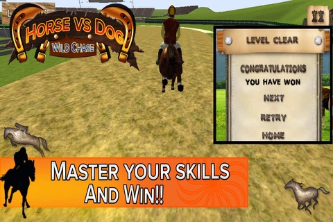 Wild Horse Race Free - Experience the real wild horse Jockey riding & jumping simulation in challenging & ultimate farm field. screenshot 2