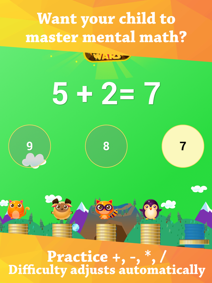 Math Credit - Kids Win Apps