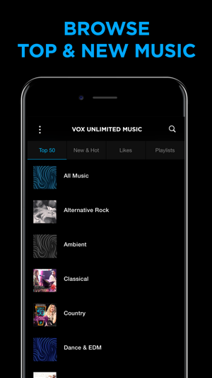 VOX Unlimited Music - Music Player & Streamer(圖3)-速報App