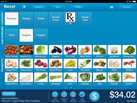 Intro to Revel iPad POS Grocery screenshot 2